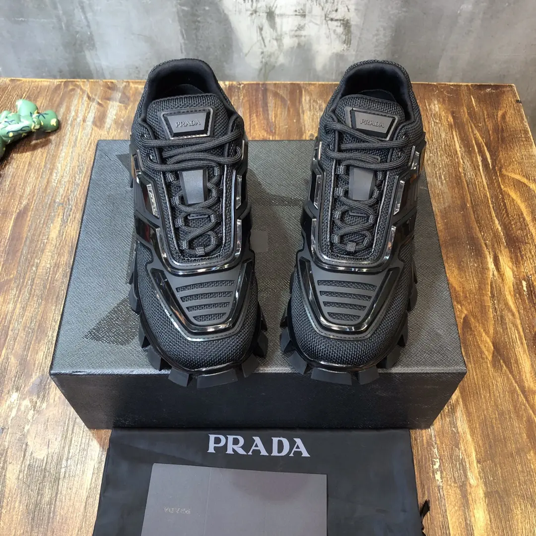 Bold Prada Transformers Black Sneakers – High Quality Replica Prada Shoes 1:1 Sneakers 238