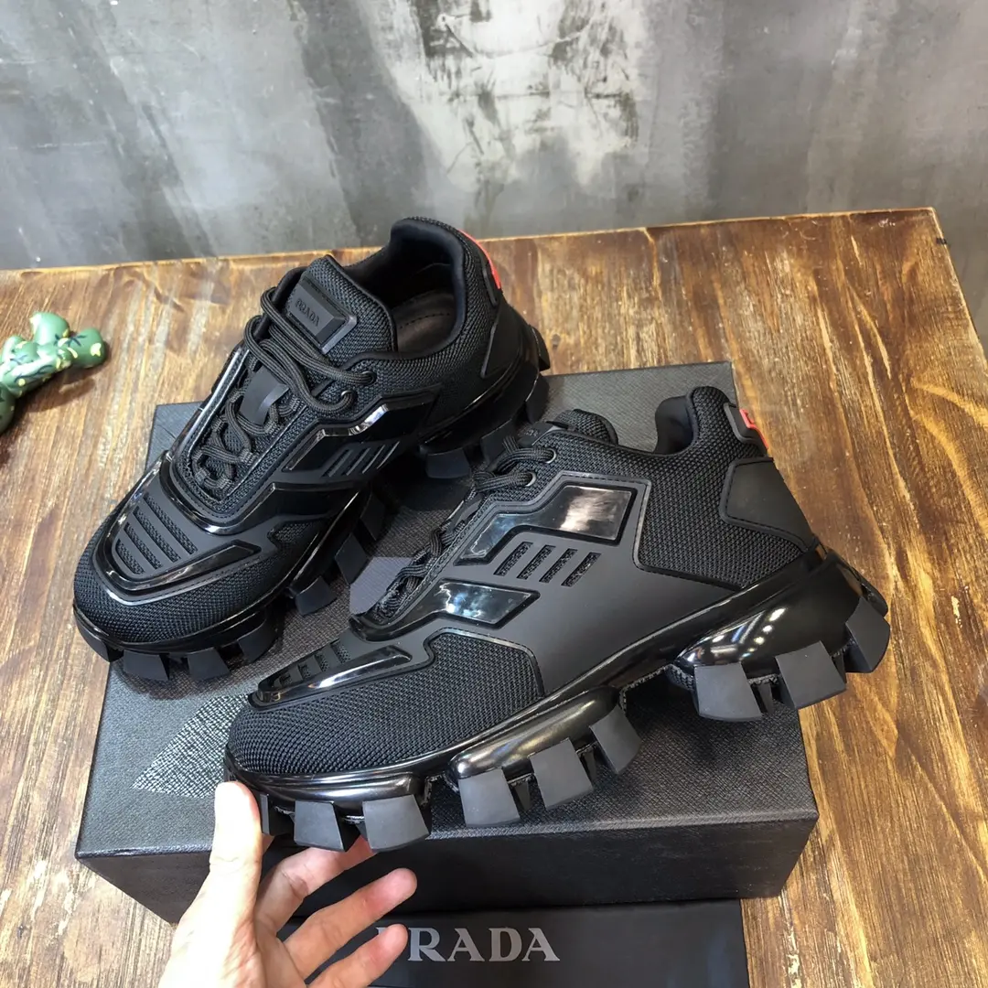 Bold Prada Transformers Black Sneakers – High Quality Replica Prada Shoes 1:1 Sneakers 238