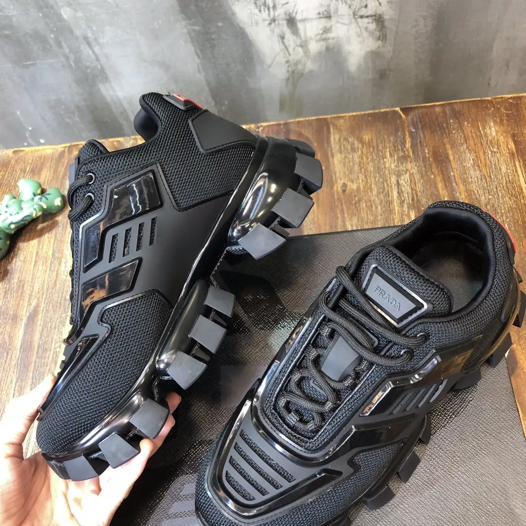 Bold Prada Transformers Black Sneakers – High Quality Replica Prada Shoes 1:1 Sneakers 238