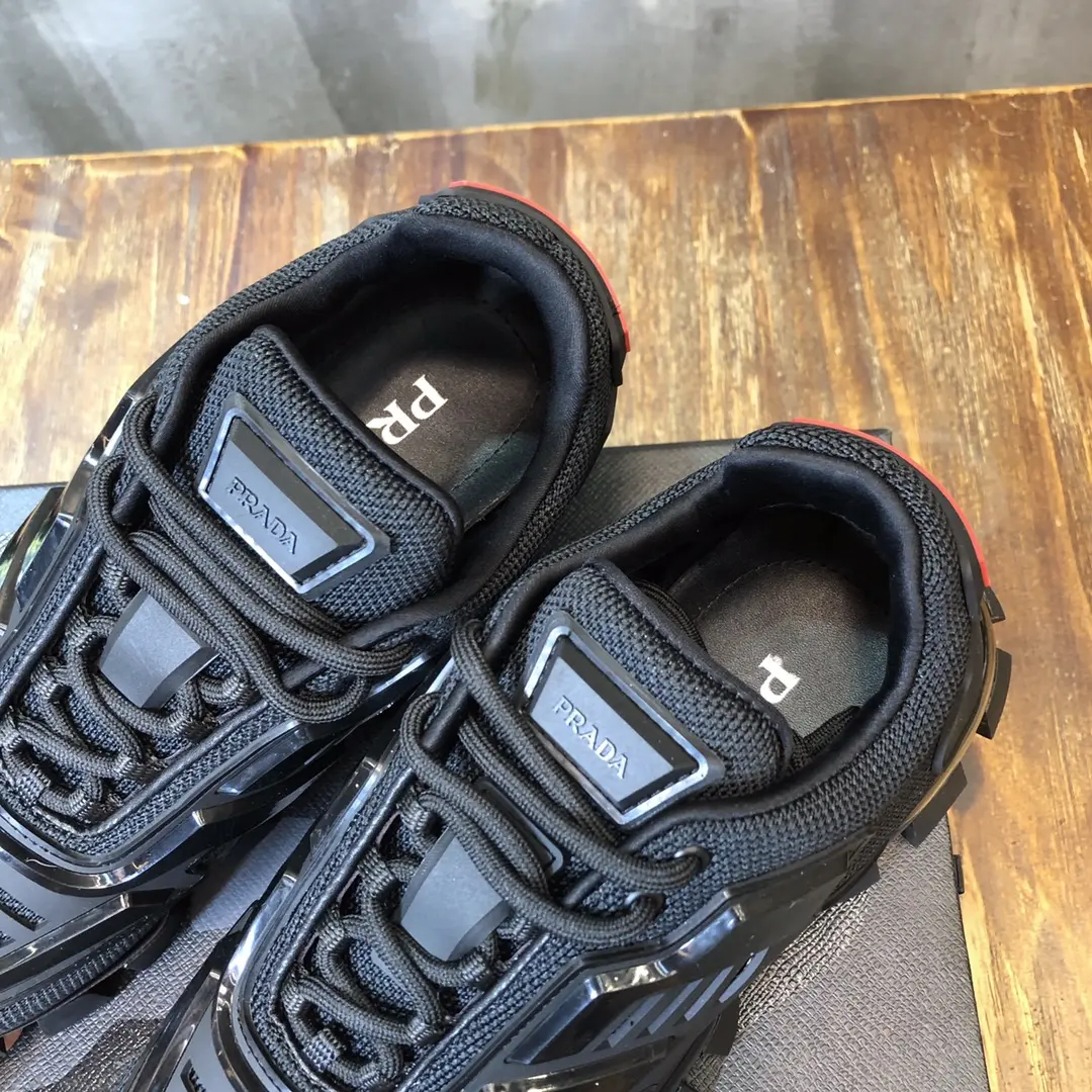 Bold Prada Transformers Black Sneakers – High Quality Replica Prada Shoes 1:1 Sneakers 238
