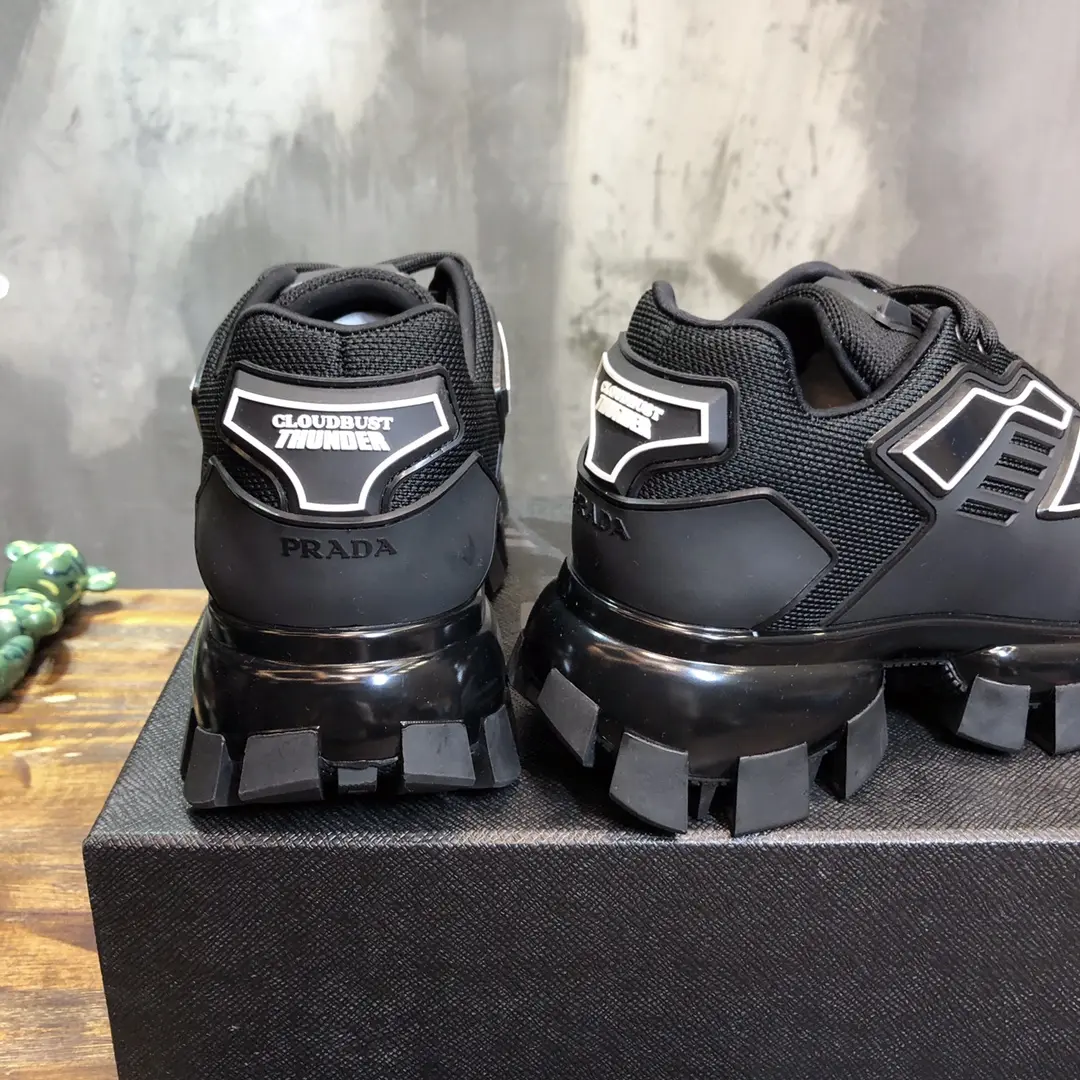 EasyMatch Prada Transformers Sneakers Black Low-Top – Replica Prada Shoes & High Quality Prada Sneakers Replica 235
