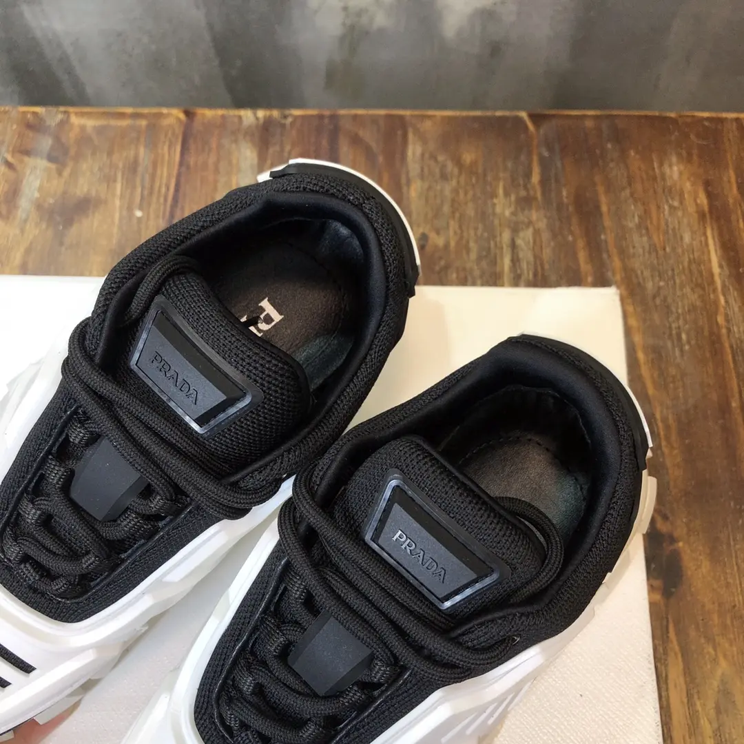StreetReady Prada Transformers Sneakers Black White Low – High Quality Replica Prada Shoes 1: 212