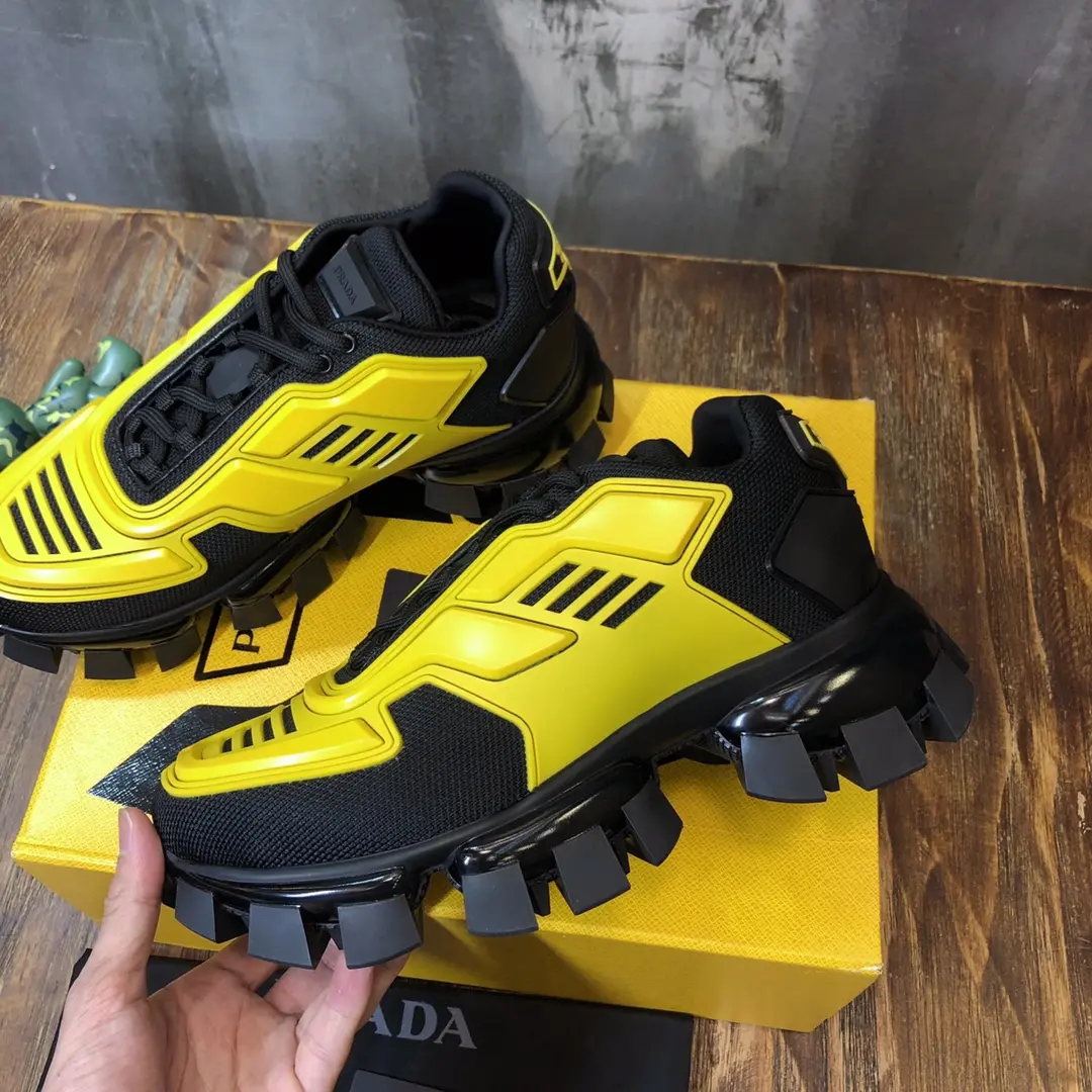 Prada Transformers Sneakers Yellow Black – Replica Prada Shoes & High Quality Prada Sneakers EasyMatch 218