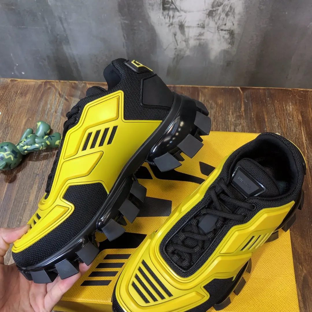 Prada Transformers Sneakers Yellow Black – Replica Prada Shoes & High Quality Prada Sneakers EasyMatch 218