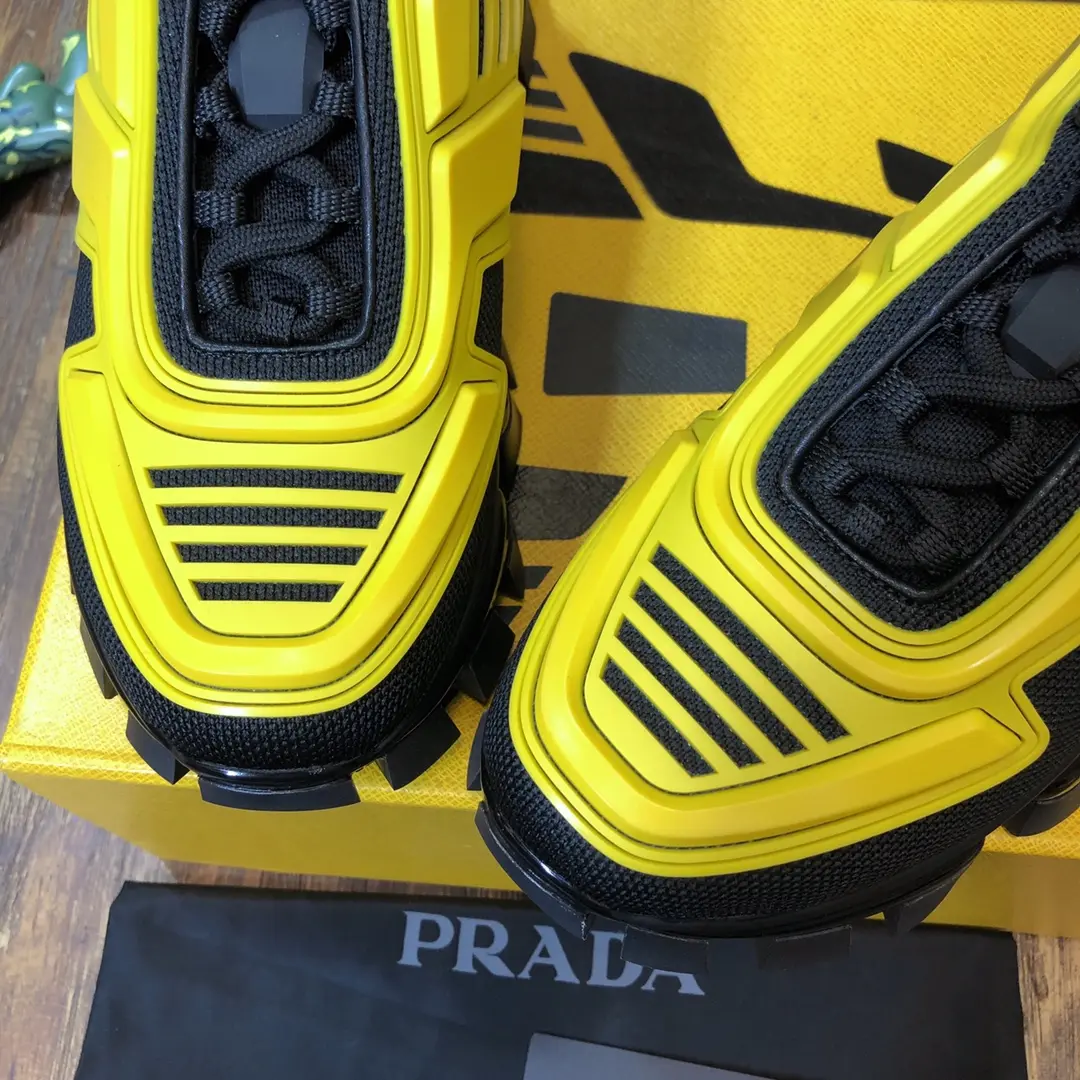 Prada Transformers Sneakers Yellow Black – Replica Prada Shoes & High Quality Prada Sneakers EasyMatch 218