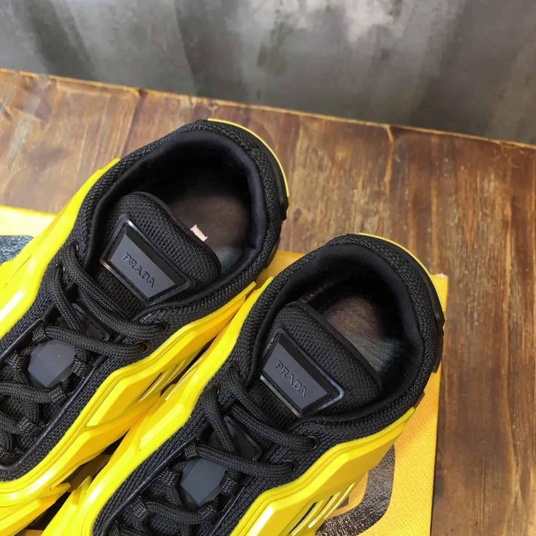 Prada Transformers Sneakers Yellow Black – Replica Prada Shoes & High Quality Prada Sneakers EasyMatch 218
