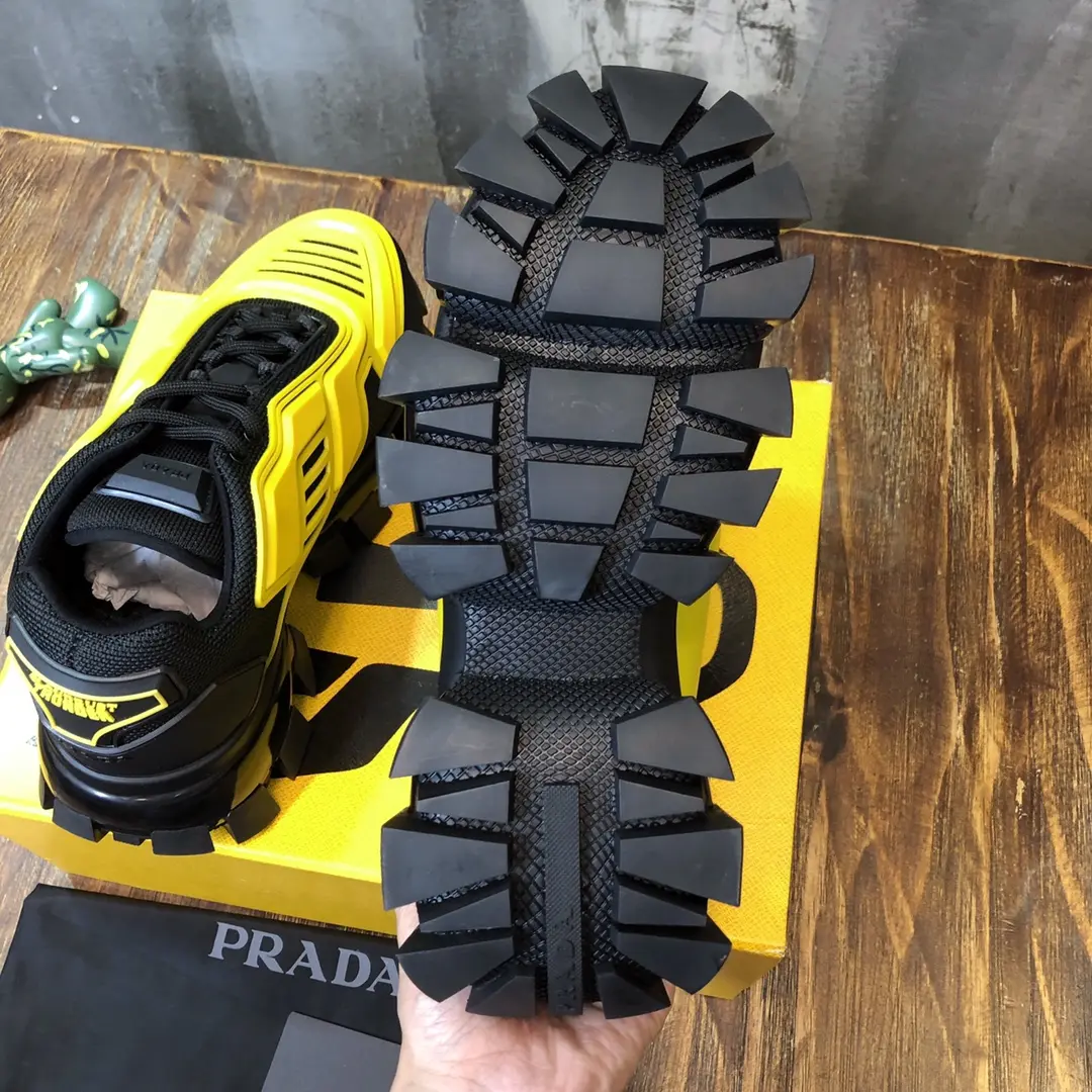 Prada Transformers Sneakers Yellow Black – Replica Prada Shoes & High Quality Prada Sneakers EasyMatch 218