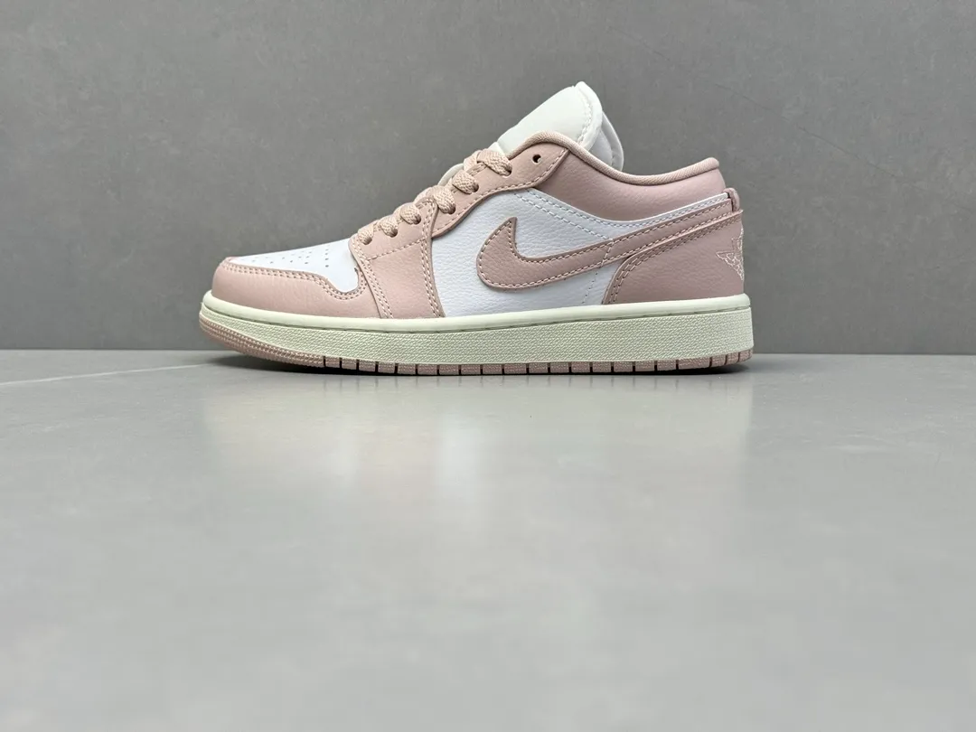 Pure Origin 210 AJ1 Low-Top Sneakers – Pink White, Top Rep Shoes, Best Replica Sneakers, Authentic Version, Sizes 36-40 (Including Half Sizes OnTrend 1269
