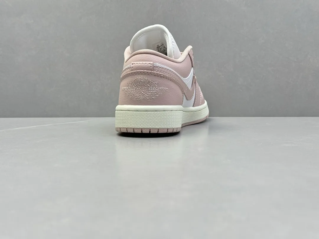 Pure Origin 210 AJ1 Low-Top Sneakers – Pink White, Top Rep Shoes, Best Replica Sneakers, Authentic Version, Sizes 36-40 (Including Half Sizes OnTrend 1269
