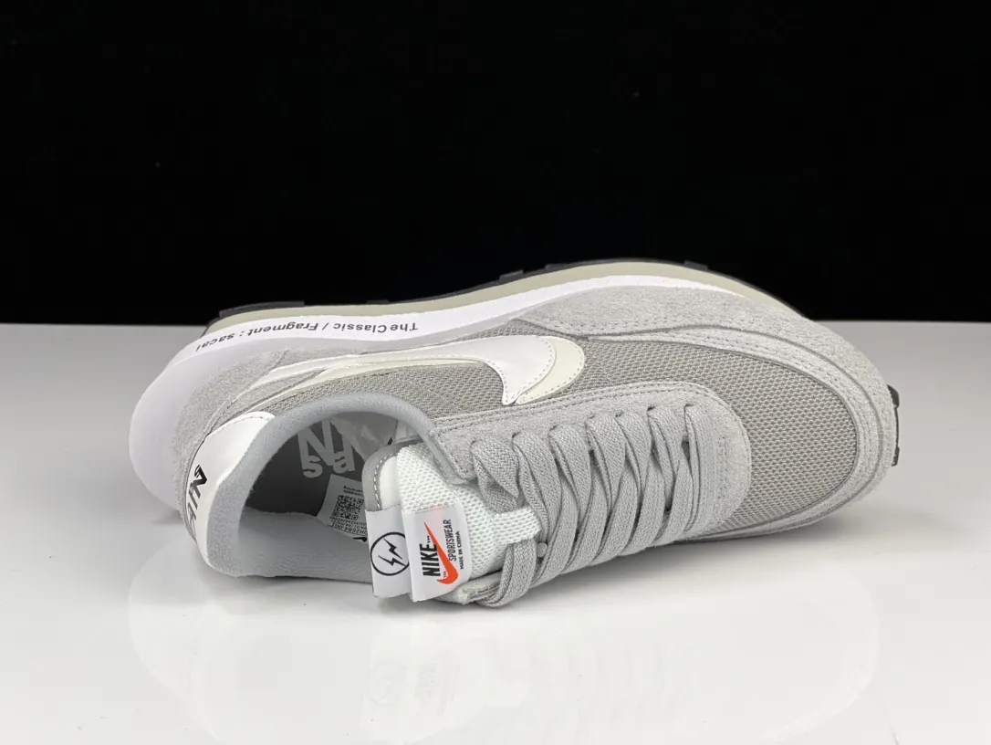 Lightweight SACAI x NIKE LDV Waffle Grey White Deconstructed  Running Shoes – Premium Replica Nike Edition with Rep Shoes Design 1506