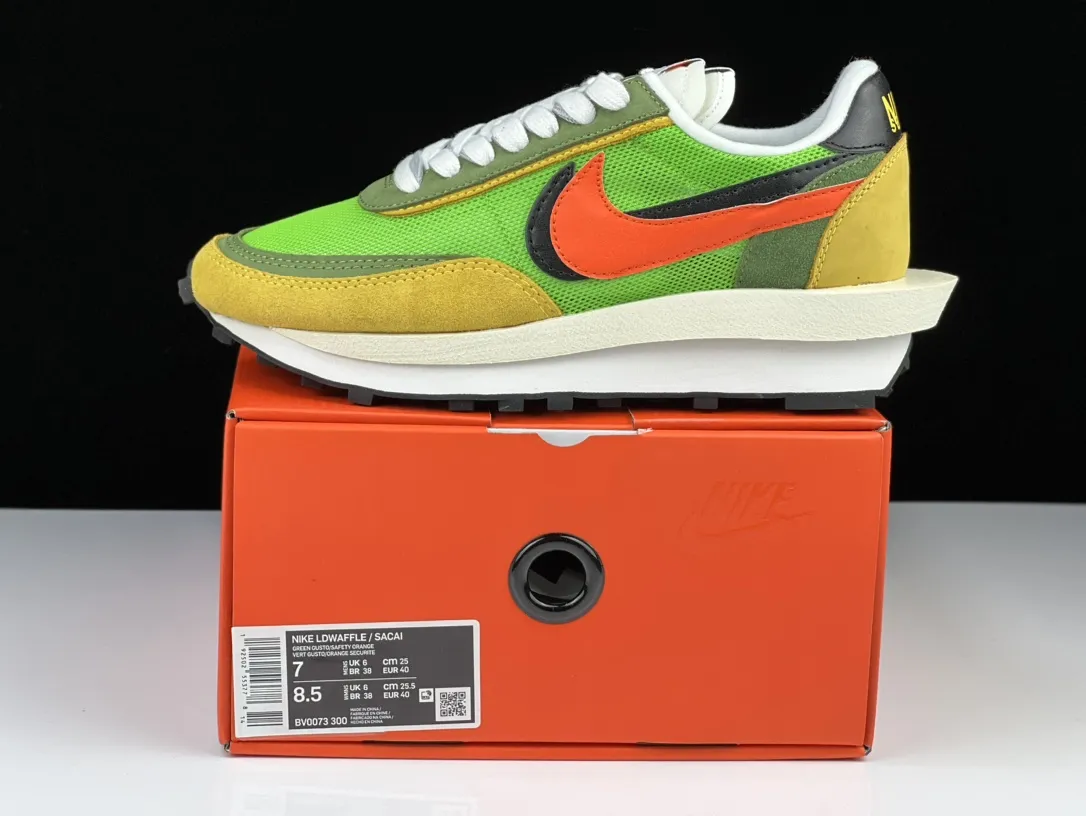 SACAI x NIKE LDV Waffle Men’s  Running Shoes – Multicolor – Collaborative Edition with Replica Nike Design and Rep Shoes Style Attractive 1510
