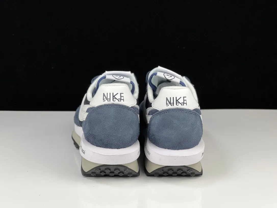 EyeCatching SACAI x NIKE LDV Waffle Navy Blue White Deconstructed  Running Shoes – Replica Nike Rep Shoes Edition 1508