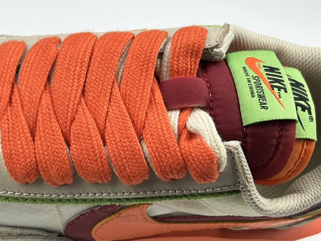 SACAI x Nike LDV Waffle Beige and Orange Deconstructed  Running Shoes – Premium Nike Replica Edition with Rep Shoes Quality Resilient 1509