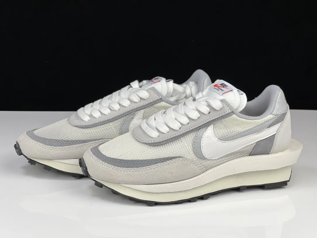 Youthful SACAI x Nike LDV Waffle Grey White Deconstructed Running Shoes –  Replica Nike Edition with Rep Shoes Design 1512
