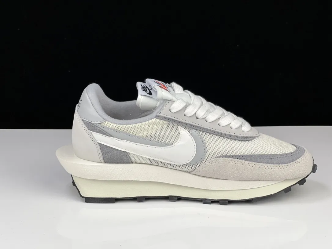 Youthful SACAI x Nike LDV Waffle Grey White Deconstructed Running Shoes –  Replica Nike Edition with Rep Shoes Design 1512