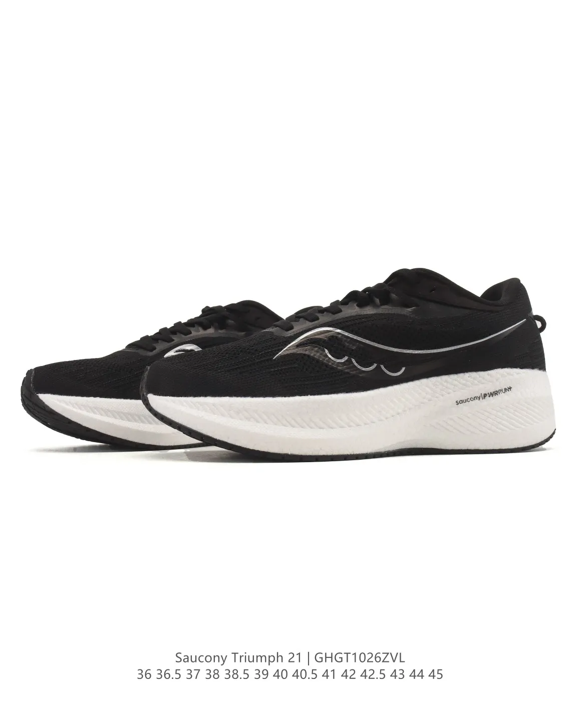 Functional Saucony Triumph 21 Black Running Shoes – Replica Saucony Shoes Edition 272