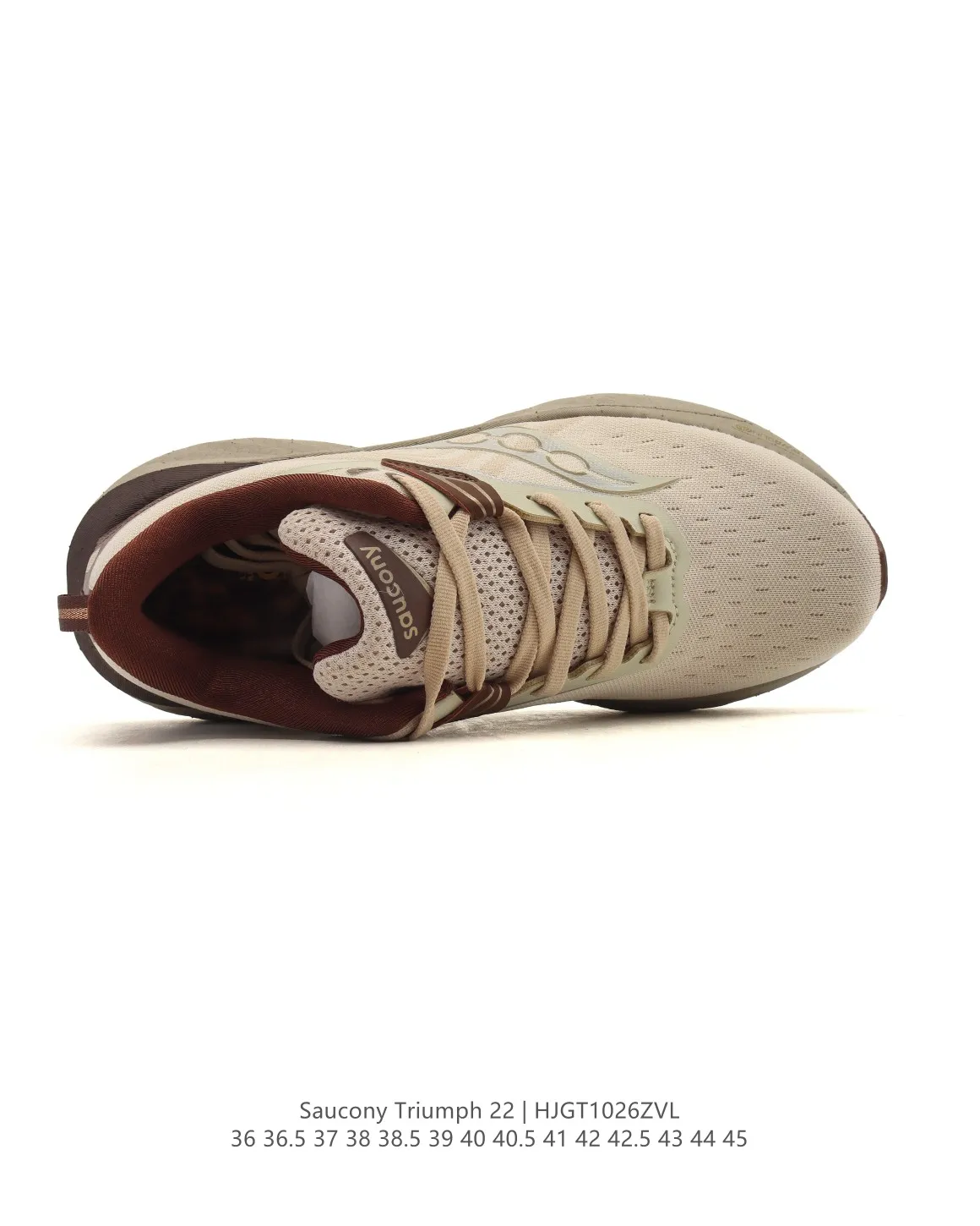 Resilient Saucony Triumph 22 Beige Running Shoes –  Replica Saucony Shoes 269