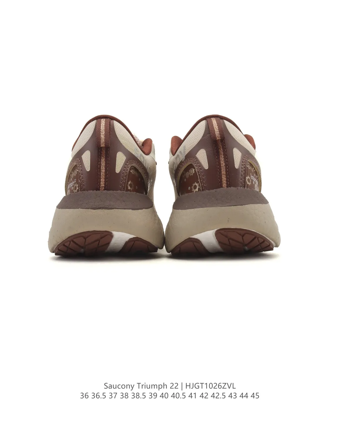 Resilient Saucony Triumph 22 Beige Running Shoes –  Replica Saucony Shoes 269