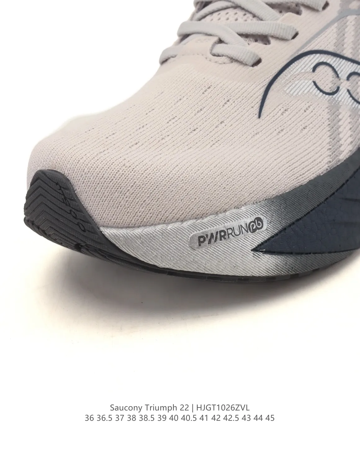 Saucony Triumph 22 Grey Running Shoes – Replica Saucony Shoes Edition DailyWear 271