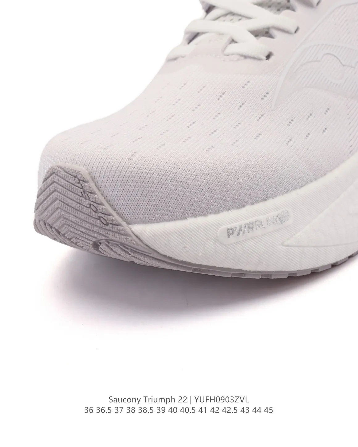 Unisex Saucony Triumph 22 White Running Shoes – Replica Saucony Shoes Edition 264