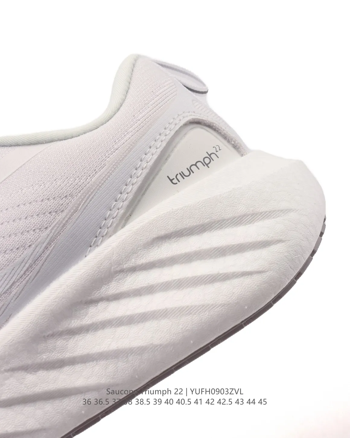 Unisex Saucony Triumph 22 White Running Shoes – Replica Saucony Shoes Edition 264