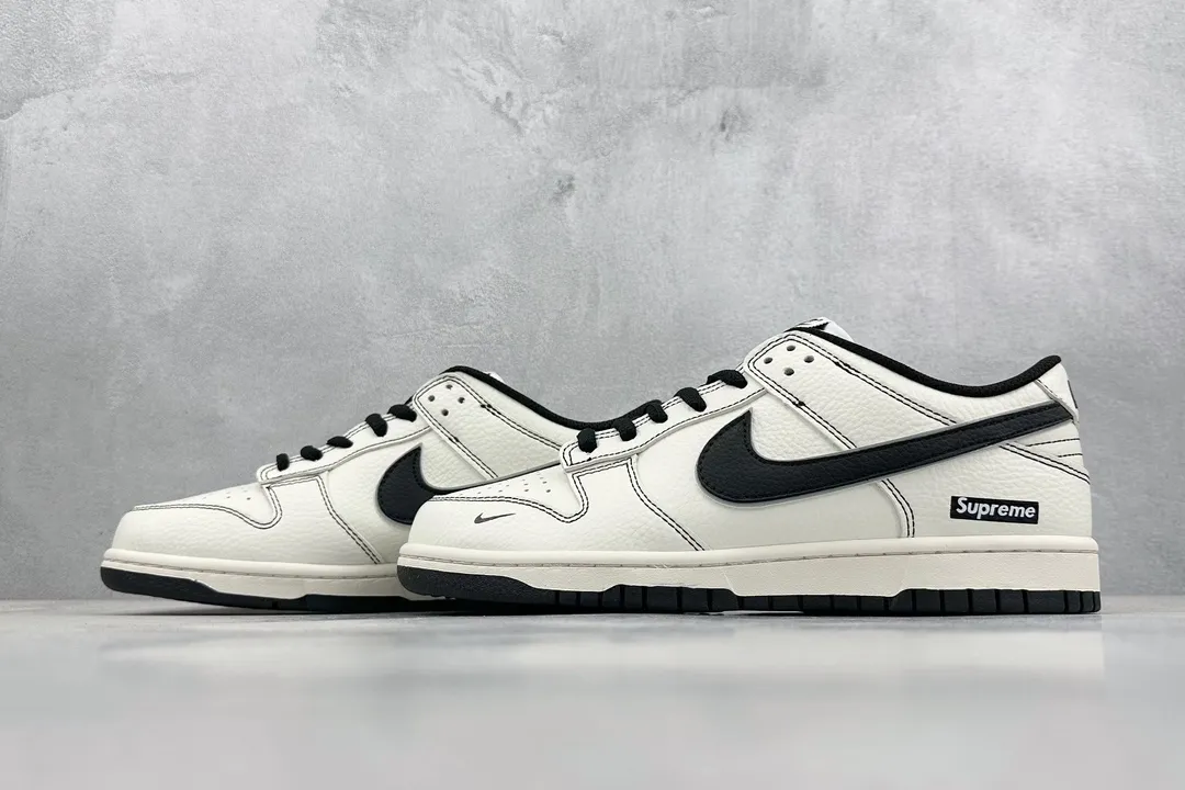 Supreme x Nike SB Dunk Low White Black –  Replica Nikes & Rep Shoes Collection FashionForward 1582