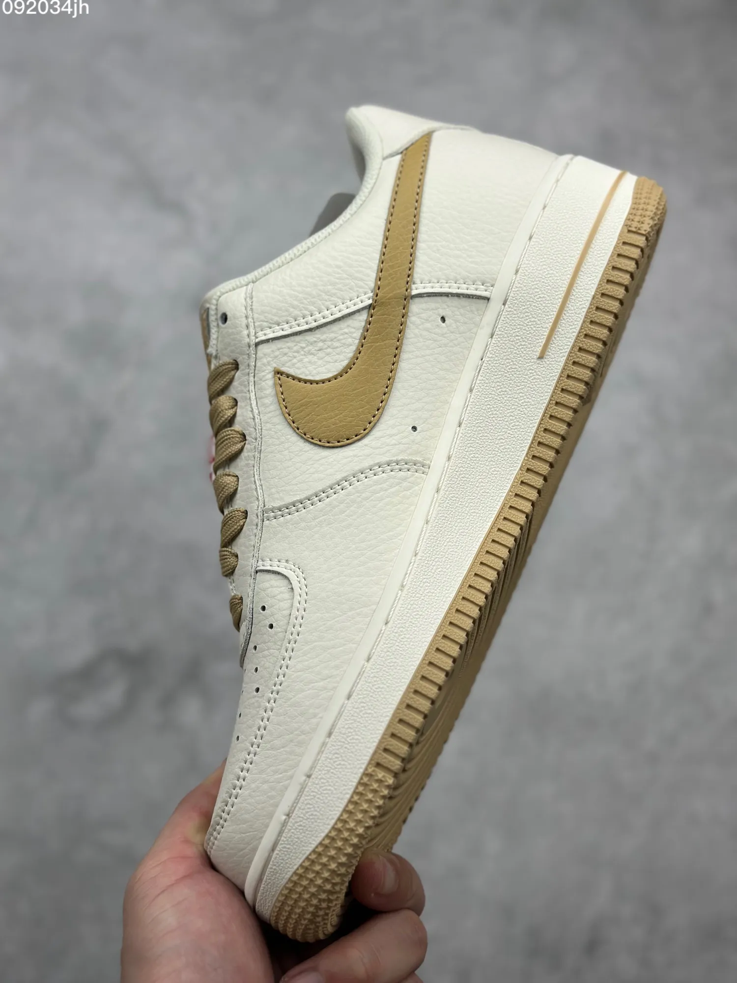 Affordable Supreme x The North Face x Nike Air Force 1 Low – Beige Gold – Limited Edition Rep Shoes & Top Fake Nike Sneakers 1034