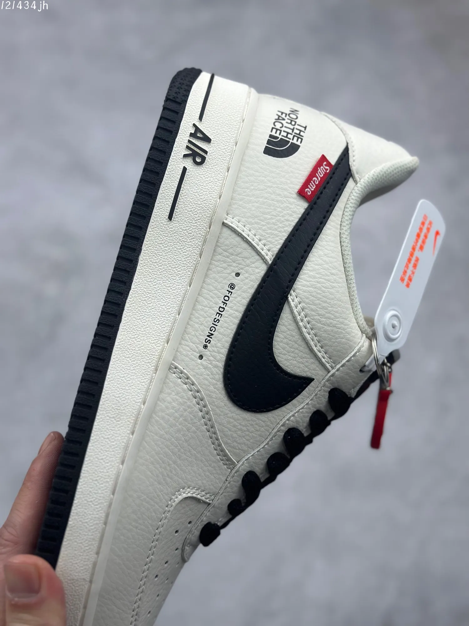 FastDry Supreme x The North Face x Nike Air Force 1 Low – Black – Limited Edition  Sneakers with High Quality Rep Shoes Design 1090