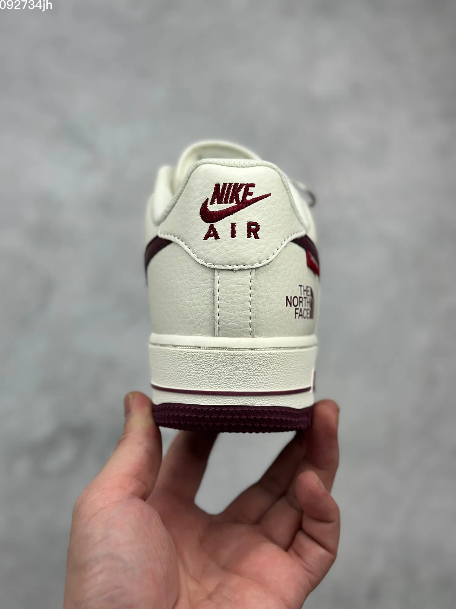 Supreme x The North Face x Nike Air Force 1 Low ‘Sake Red’ – Limited Edition Rep Shoes & Top Replica Sneakers Casual 1028