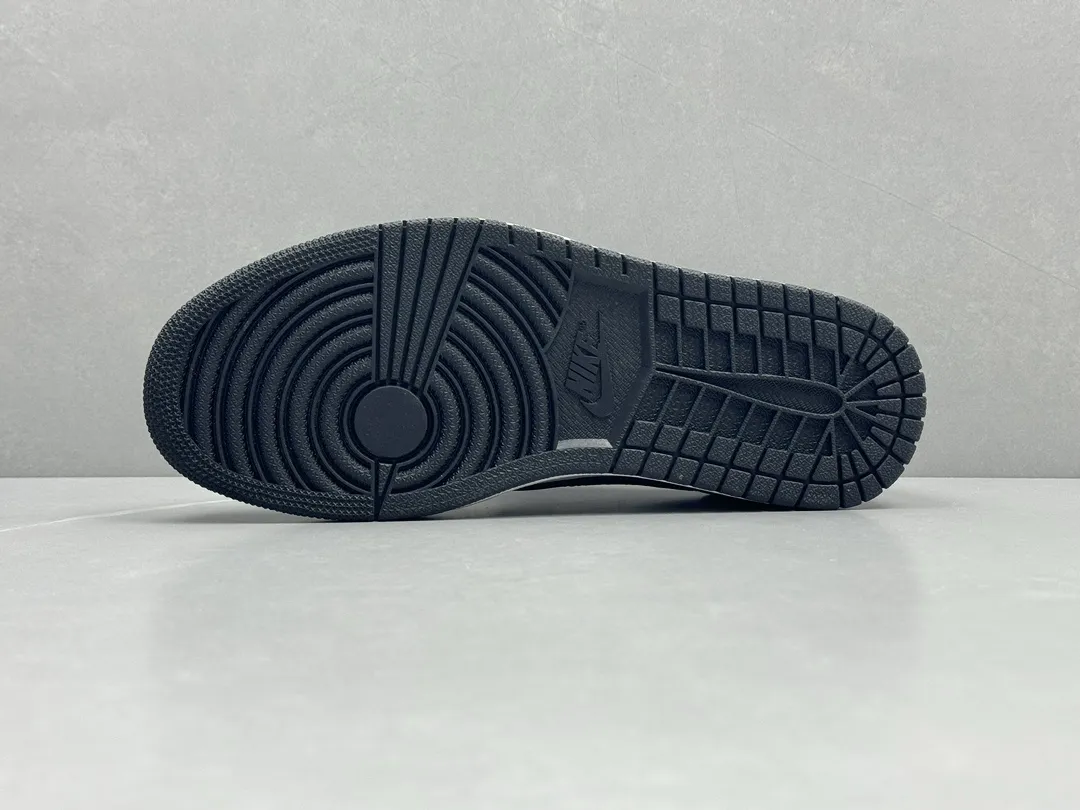 TechFriendly Travis Scott x Air Jordan 1 Low OG Black White Reverse Swoosh Rep Shoes, Top-Quality Best Replica Sneakers, Sizes 36-47 (Including Half Sizes 1263