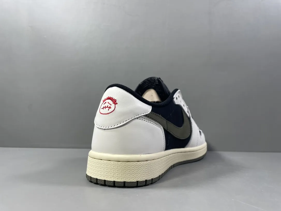 NewStyle Travis Scott x Air Jordan 1 Low OG SP “Black Olive” – Corporate 260 Upgrade Version with Top Rep Shoes and Best Replica Sneakers 1252
