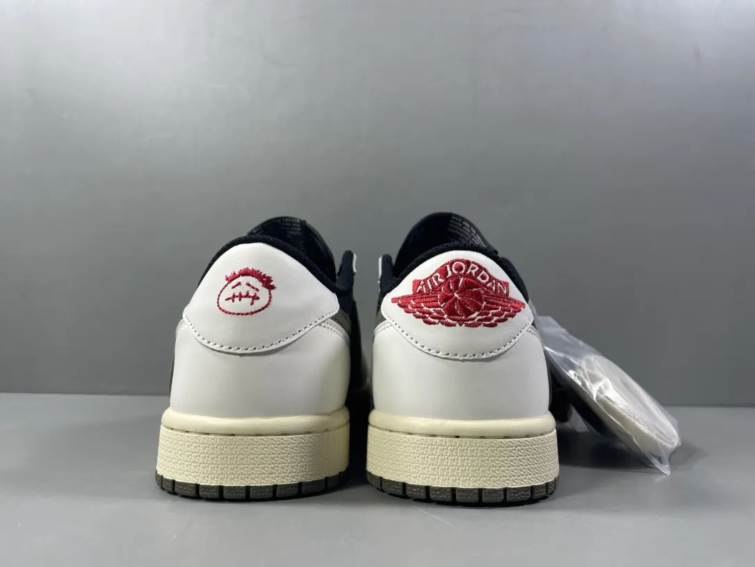 NewStyle Travis Scott x Air Jordan 1 Low OG SP “Black Olive” – Corporate 260 Upgrade Version with Top Rep Shoes and Best Replica Sneakers 1252