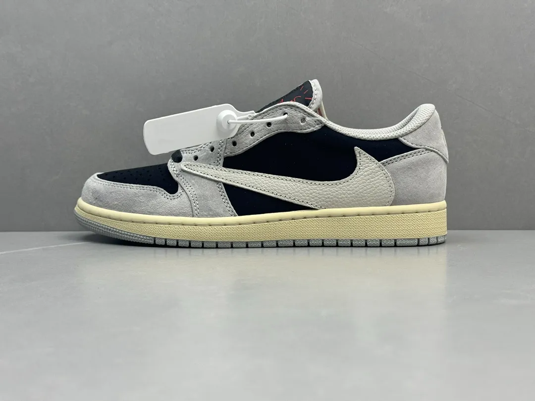 Travis Scott x Air Jordan 1 Low OG SP “Wolf Grey” – Pure  Version Rep Shoes, Sizes 36-47 (Including Half Sizes ZeroBulk 1237