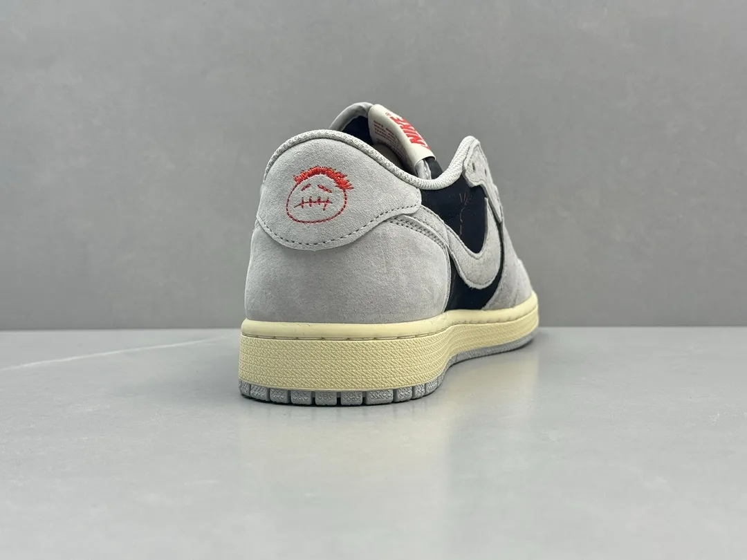 Travis Scott x Air Jordan 1 Low OG SP “Wolf Grey” – Pure  Version Rep Shoes, Sizes 36-47 (Including Half Sizes ZeroBulk 1237