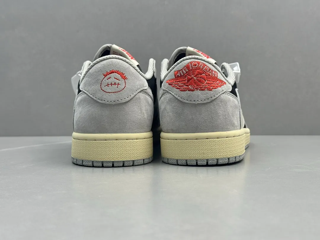 Travis Scott x Air Jordan 1 Low OG SP “Wolf Grey” – Pure  Version Rep Shoes, Sizes 36-47 (Including Half Sizes ZeroBulk 1237