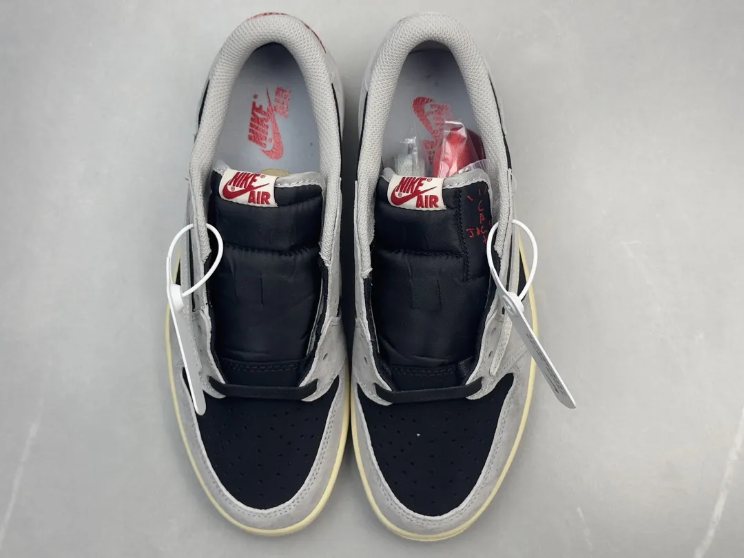 Travis Scott x Air Jordan 1 Low OG SP “Wolf Grey” – Pure  Version Rep Shoes, Sizes 36-47 (Including Half Sizes ZeroBulk 1237