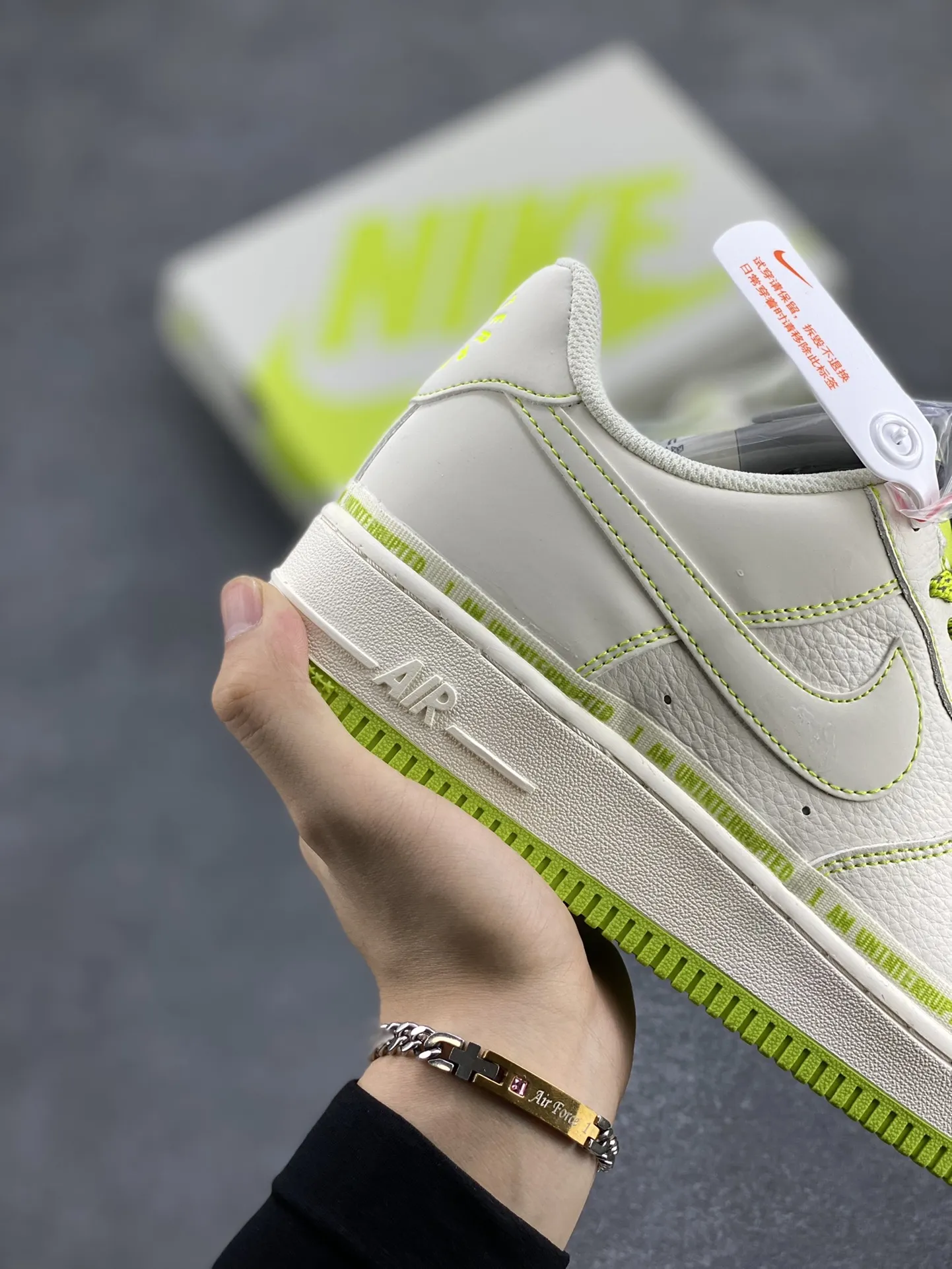 Uninterrupted x Nike Air Force 1 Low “MORE THAN” – Mint Green Signature Graffiti, Limited Edition Rep Shoes with Best Replica Sneakers Design SunProtective 1065