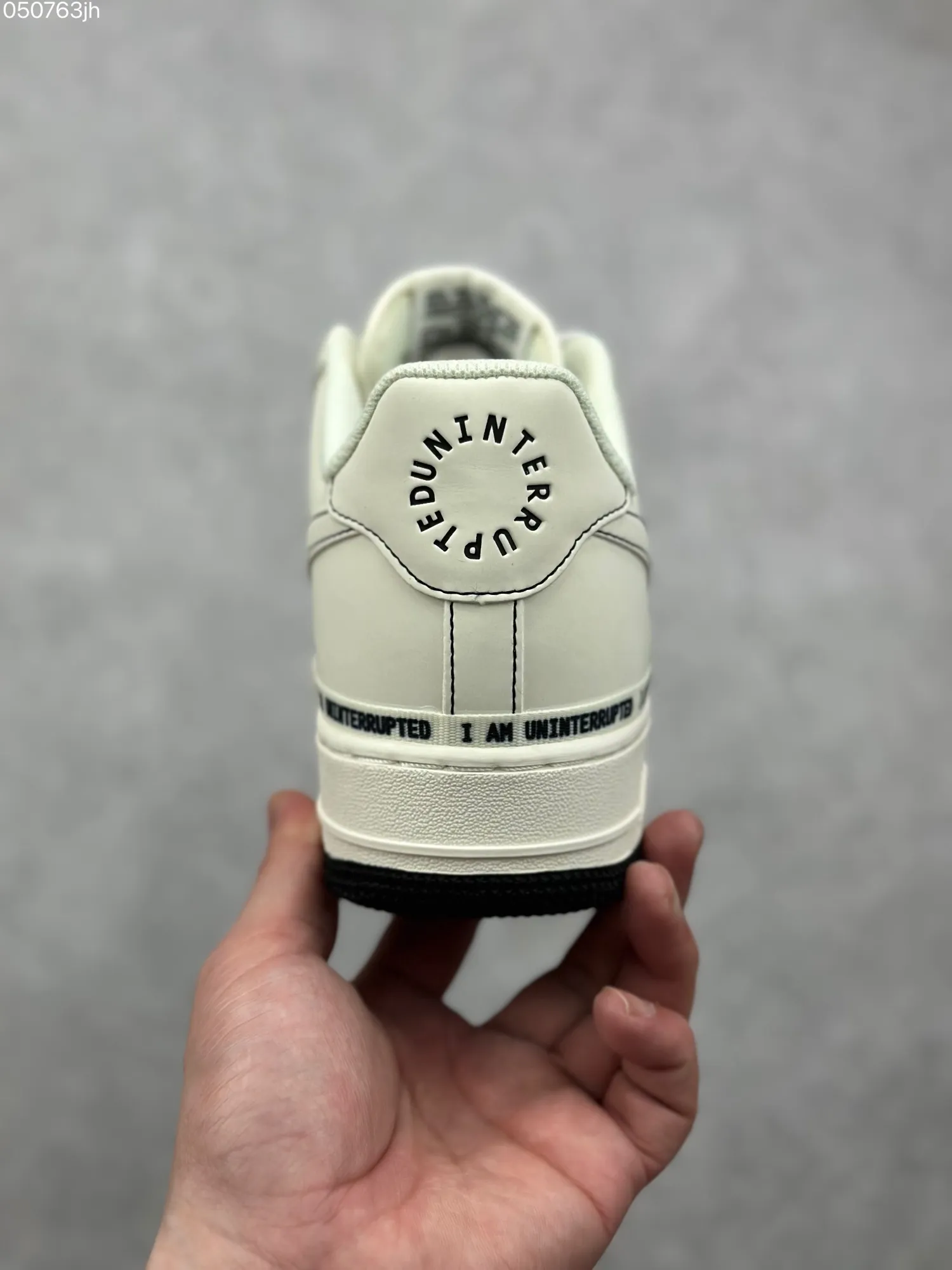 WrinkleFree Uninterrupted x Nike Air Force 1 Low ‘More Than’ – Cream Black Signature Doodle Rep Shoes, Top Fake Nike Sneakers 1073
