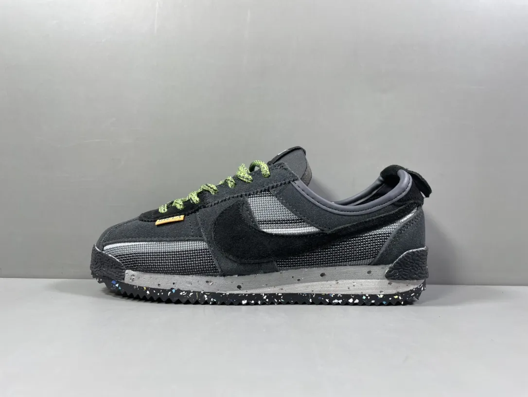 Comfortable Union x Nike Cortez 50th Dark Green Grey Replica Nikes Rep Shoes 1530