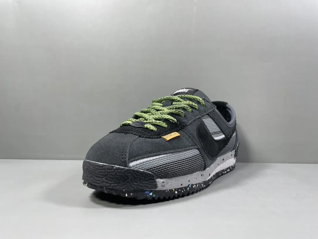 Comfortable Union x Nike Cortez 50th Dark Green Grey Replica Nikes Rep Shoes 1530
