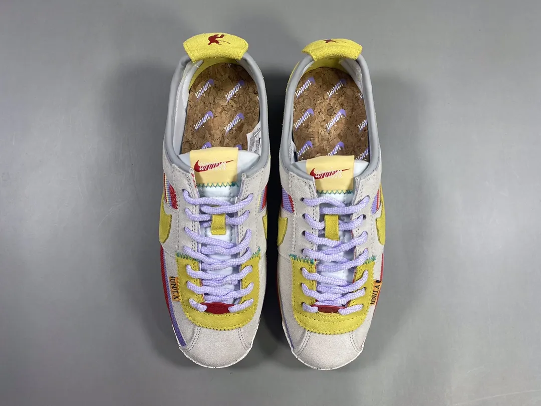 Union x Nike Cortez 50th Multicolor Rep Shoes with Authentic Nike Replica Design Unique 1524