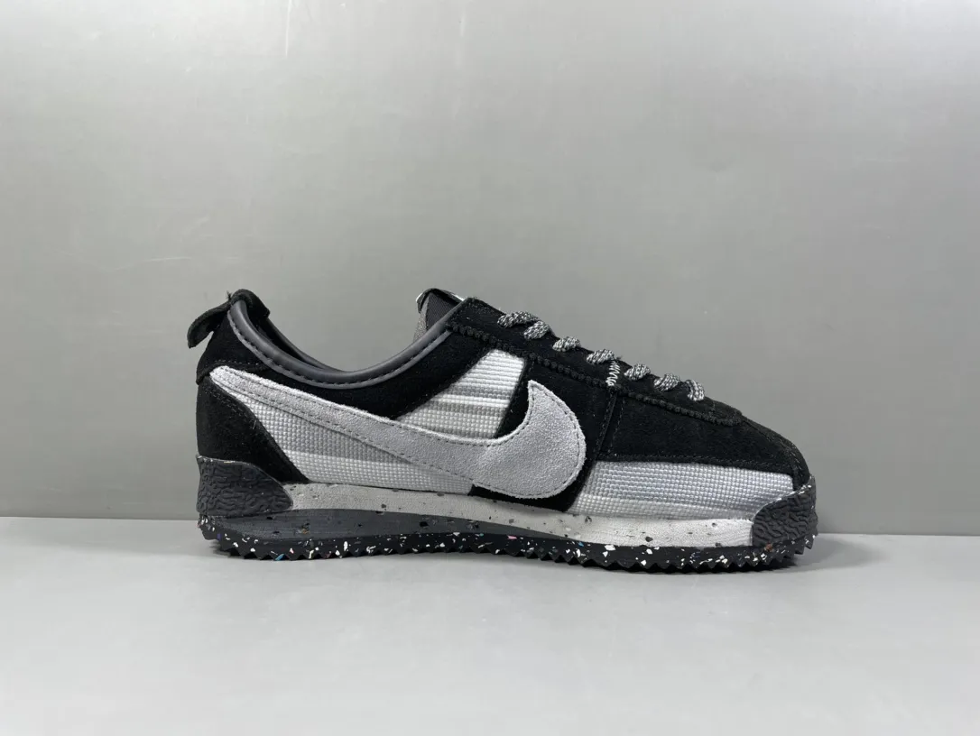 UrbanStyle Union x Nike Cortez Grey Swoosh Replica Nike Sneakers 1532