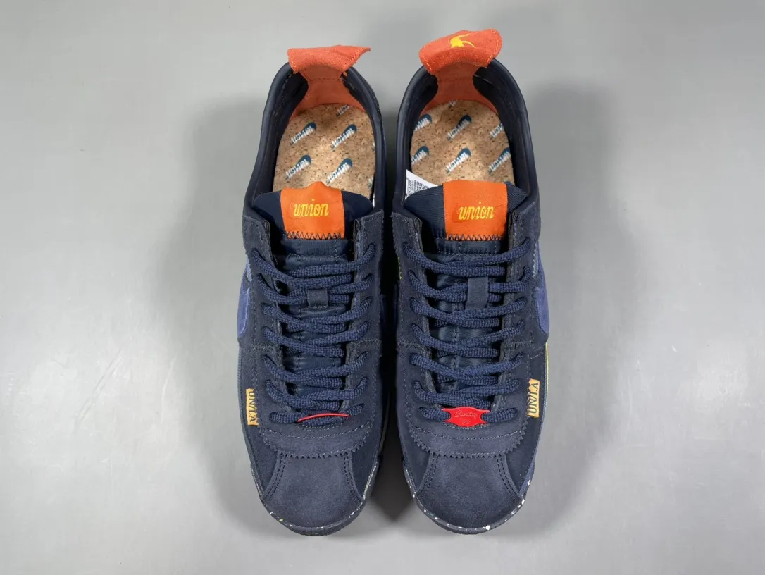 Neat Union x Nike Cortez Navy Blue Sneakers –  Replica Shoes & Nike Reps 1526