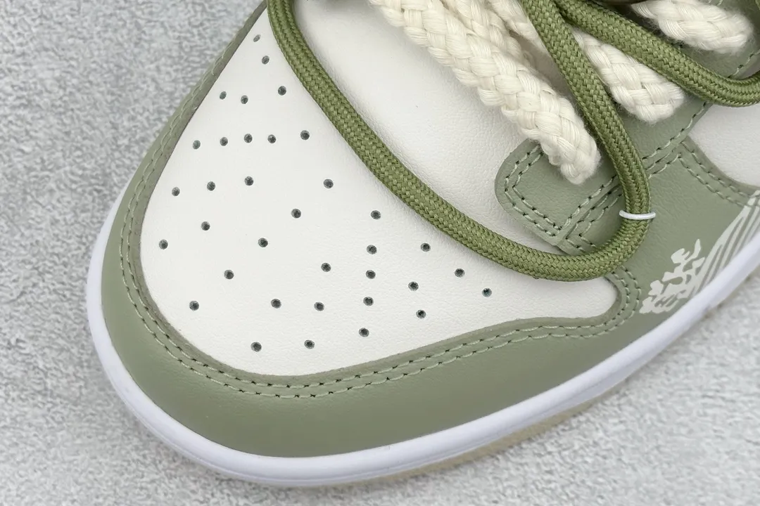 Seasonal YC NK Dunk Low Palace Dragon Well Tea – Replica Nikes & Rep Shoes 1602
