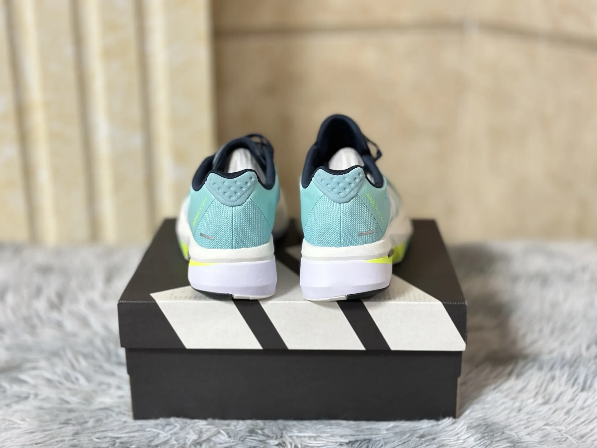 Unisex adidas Adizero Boston 13 Blue Running Shoes – Replica Adidas Edition 493