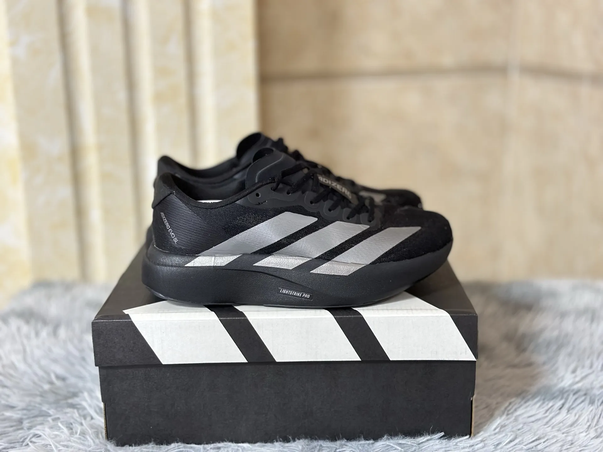 adidas Adizero Evo SL Black Running Shoes – Replica Adidas Edition Durable 480