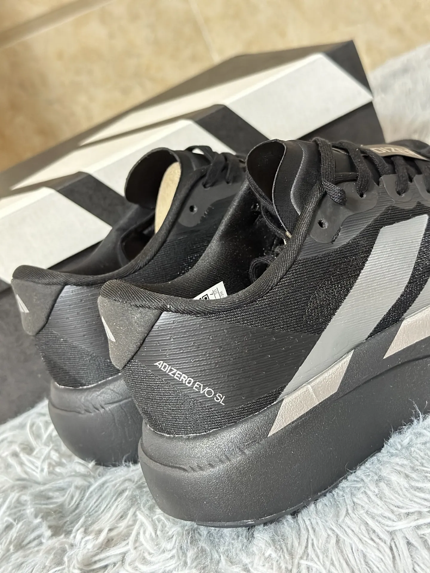 adidas Adizero Evo SL Black Running Shoes – Replica Adidas Edition Durable 480