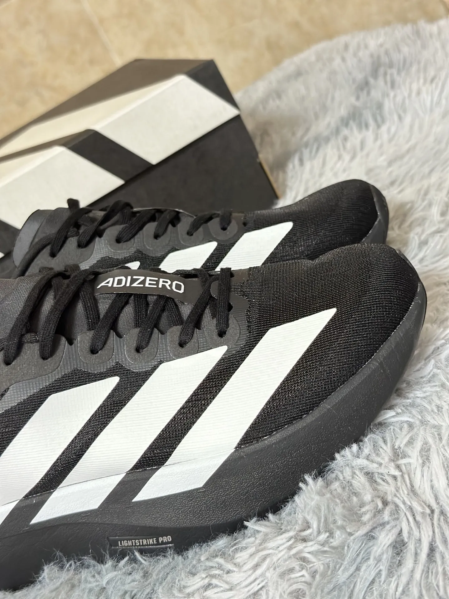 adidas Adizero Evo SL Black White Running Shoes – Rep Shoes & Adidas Replica Shoes SunProtective 477