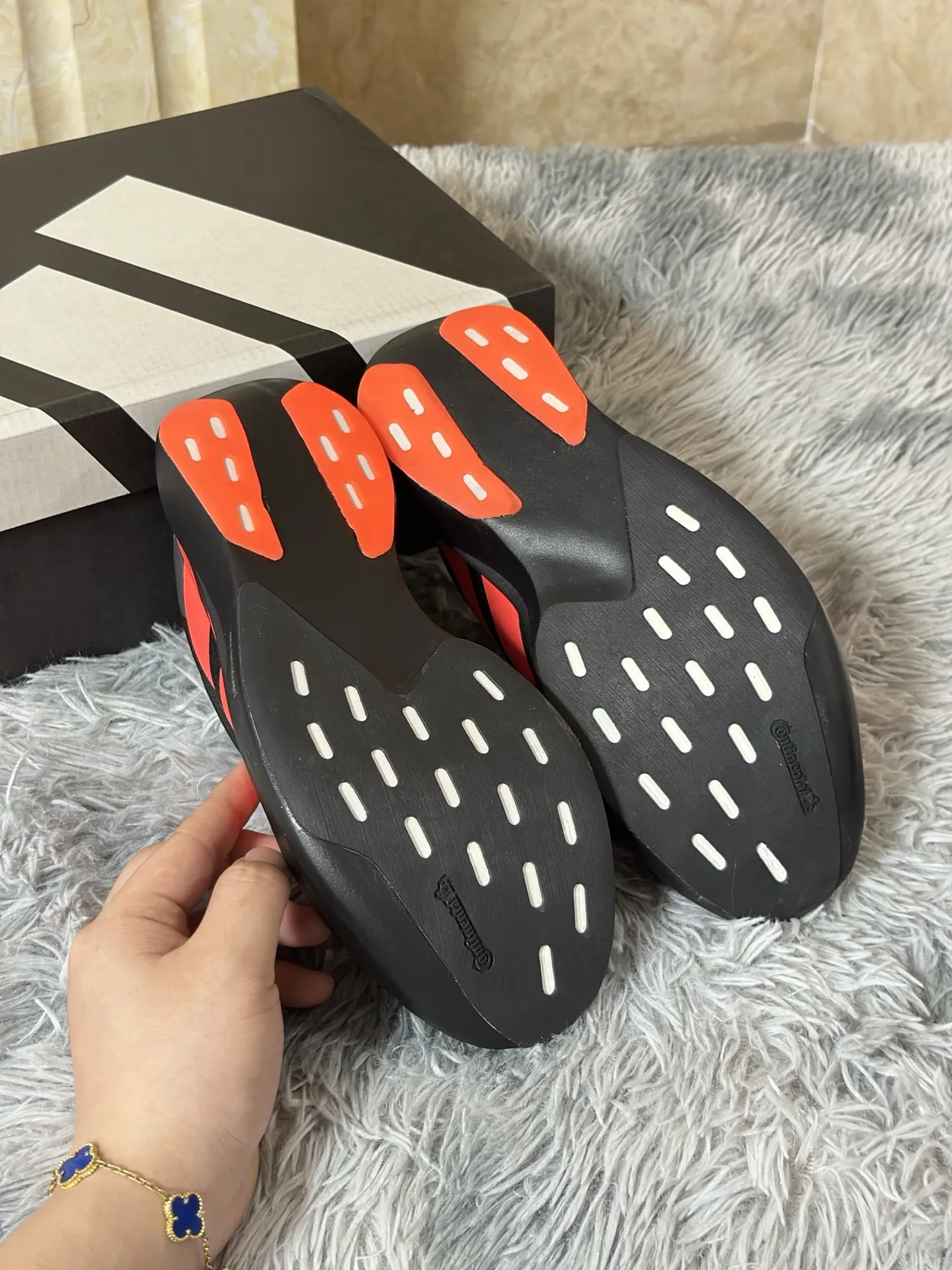 Flexible adidas Adizero Evo SL Core Black Red Replica Sneakers –  Rep Shoes 475