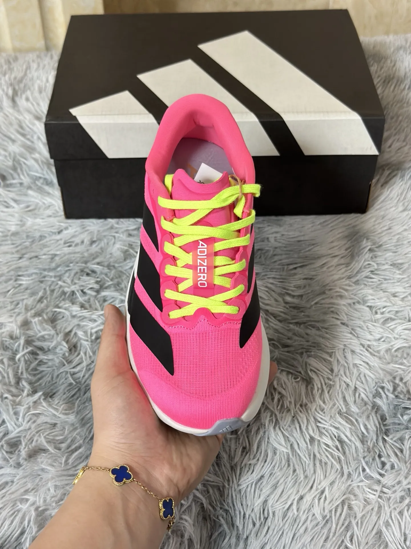 adidas Adizero Evo SL Pink Black Replica Sneakers – Rep Shoes for Running SoftTouch 479